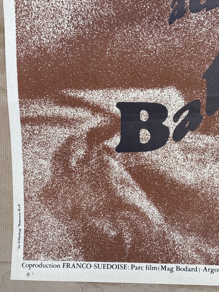Affiche Originale : Robert Bresson : Au Hasard Balthazar 1966 Ferracci-photo-2