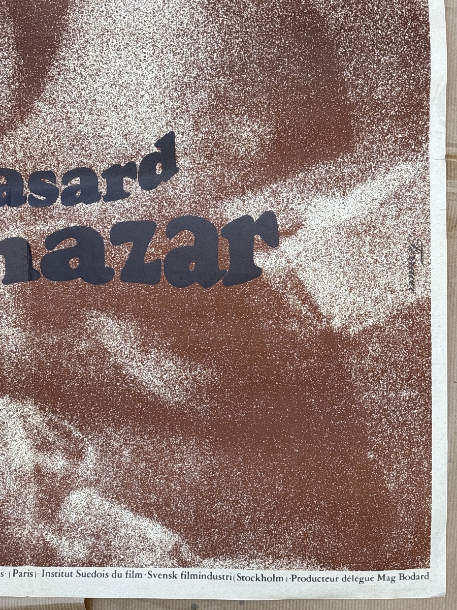 Affiche Originale : Robert Bresson : Au Hasard Balthazar 1966 Ferracci-photo-3