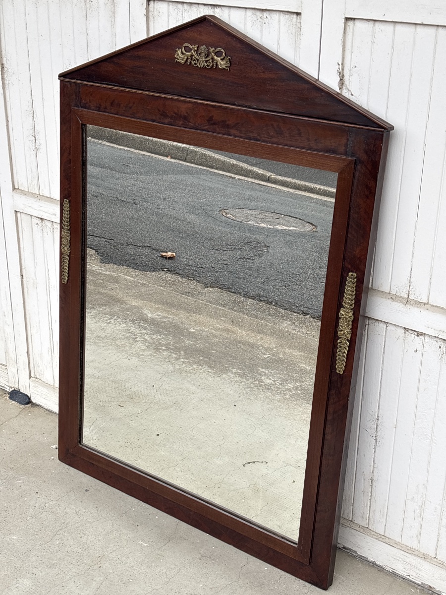 Miroir Acajou Style Empire -photo-2