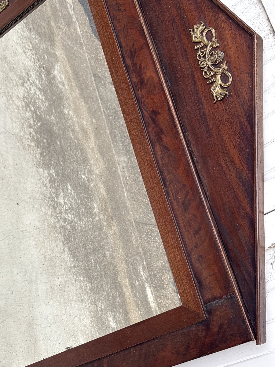 Miroir Acajou Style Empire -photo-3