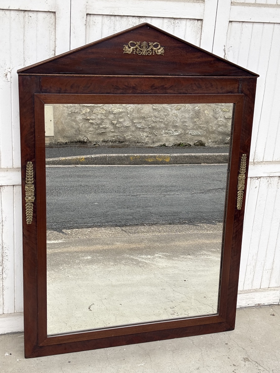 Miroir Acajou Style Empire 