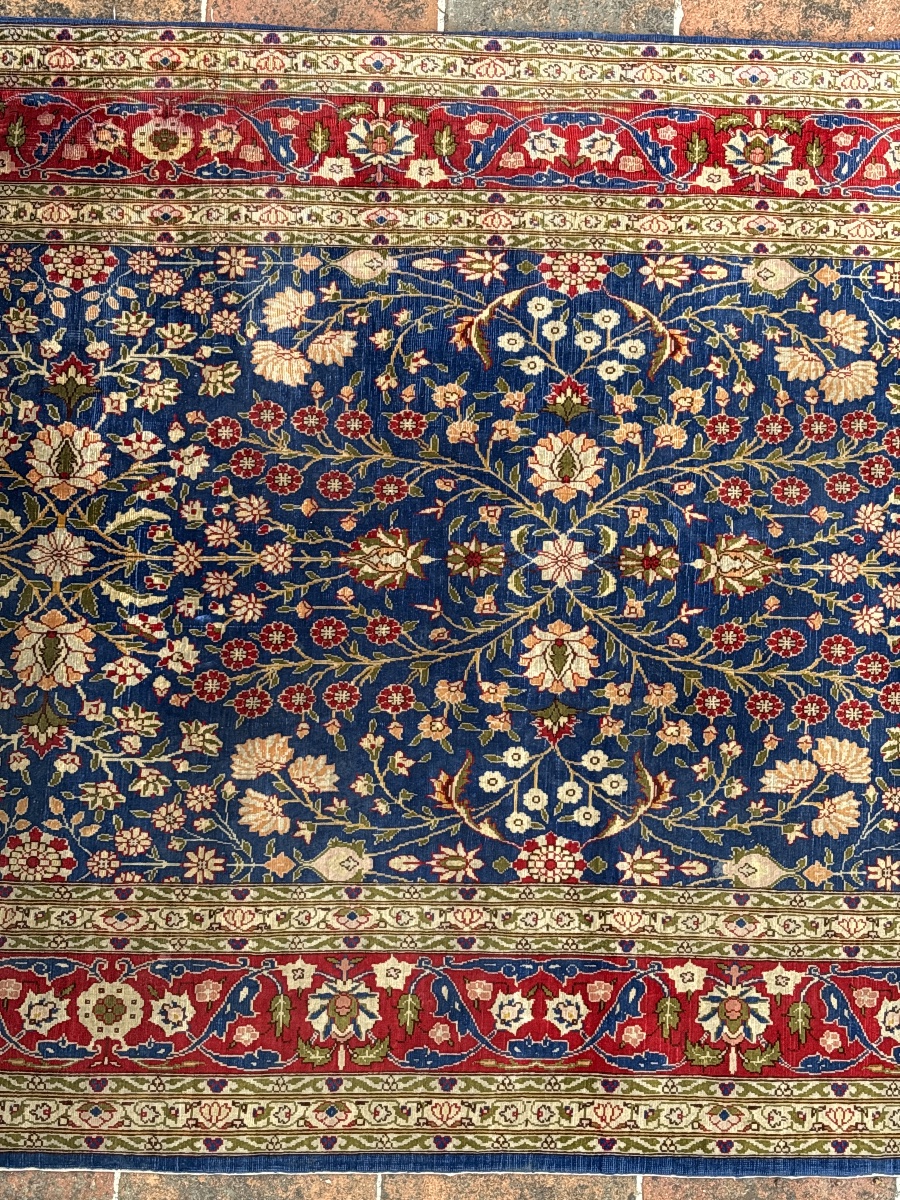 Fine Iranian Silk Rug -photo-1