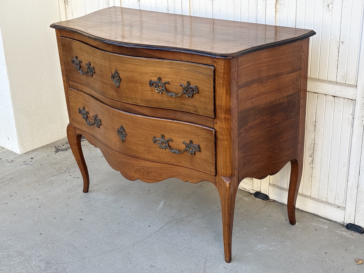 "arbalète" Chest Of Drawers, "jf Hache" Style, Attributed To Mailfert -photo-2