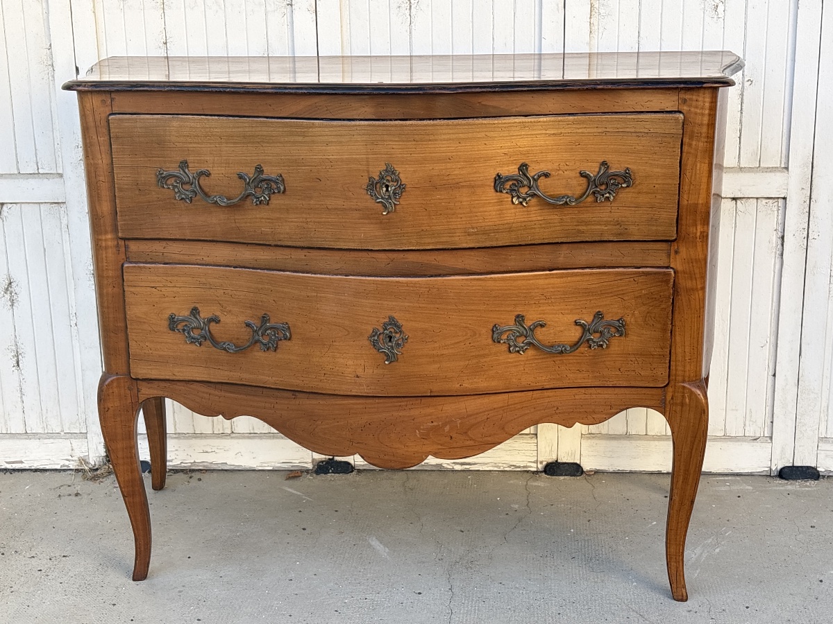 "arbalète" Chest Of Drawers, "jf Hache" Style, Attributed To Mailfert -photo-3