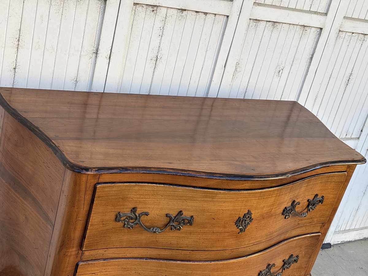 "arbalète" Chest Of Drawers, "jf Hache" Style, Attributed To Mailfert -photo-1