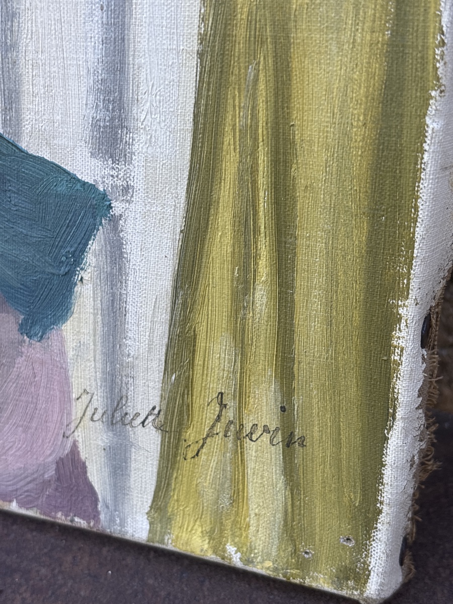 Juliette Juvin (1891–1978), Oil On Canvas -photo-2