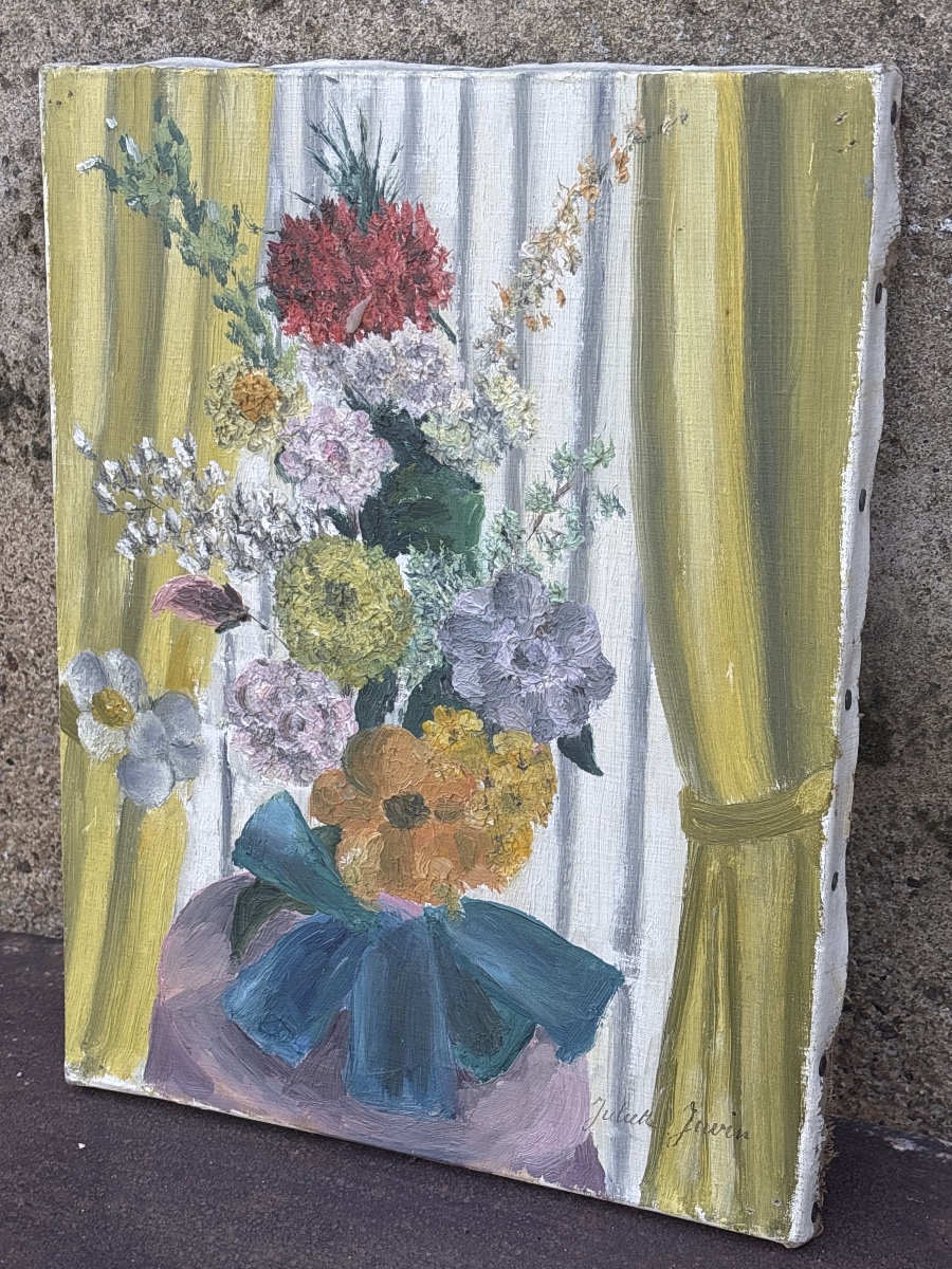 Juliette Juvin (1891–1978), Oil On Canvas -photo-3
