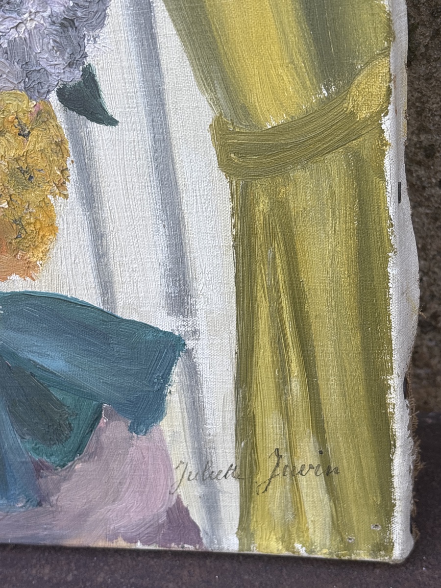 Juliette Juvin (1891–1978), Oil On Canvas -photo-3
