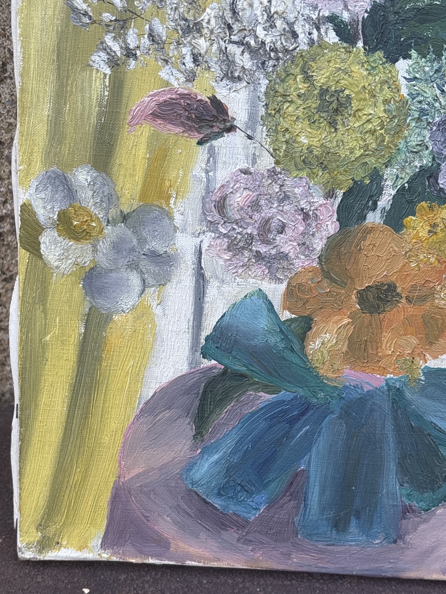 Juliette Juvin (1891–1978), Oil On Canvas -photo-5