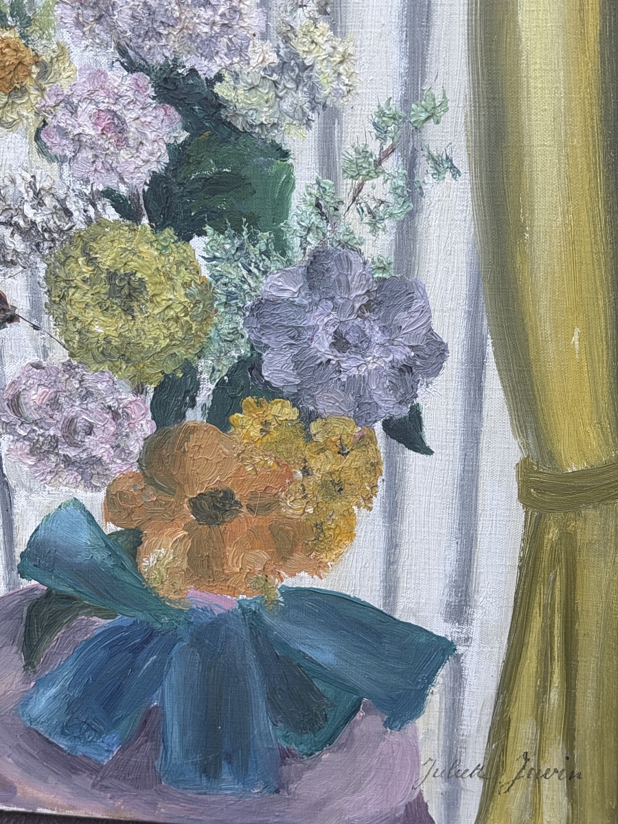 Juliette Juvin (1891–1978), Oil On Canvas -photo-7