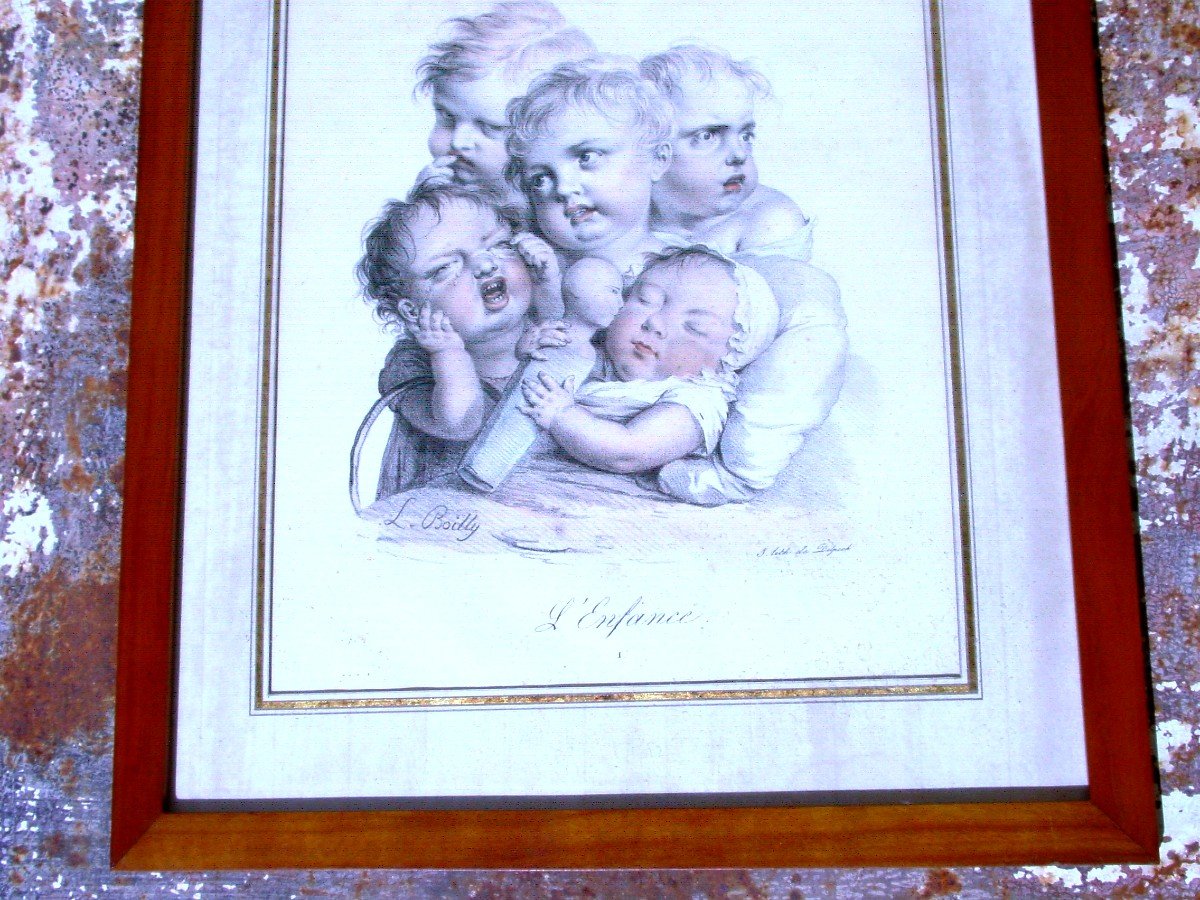 After L. Léopold Boilly 2 Lithographs By Delpech:-photo-4