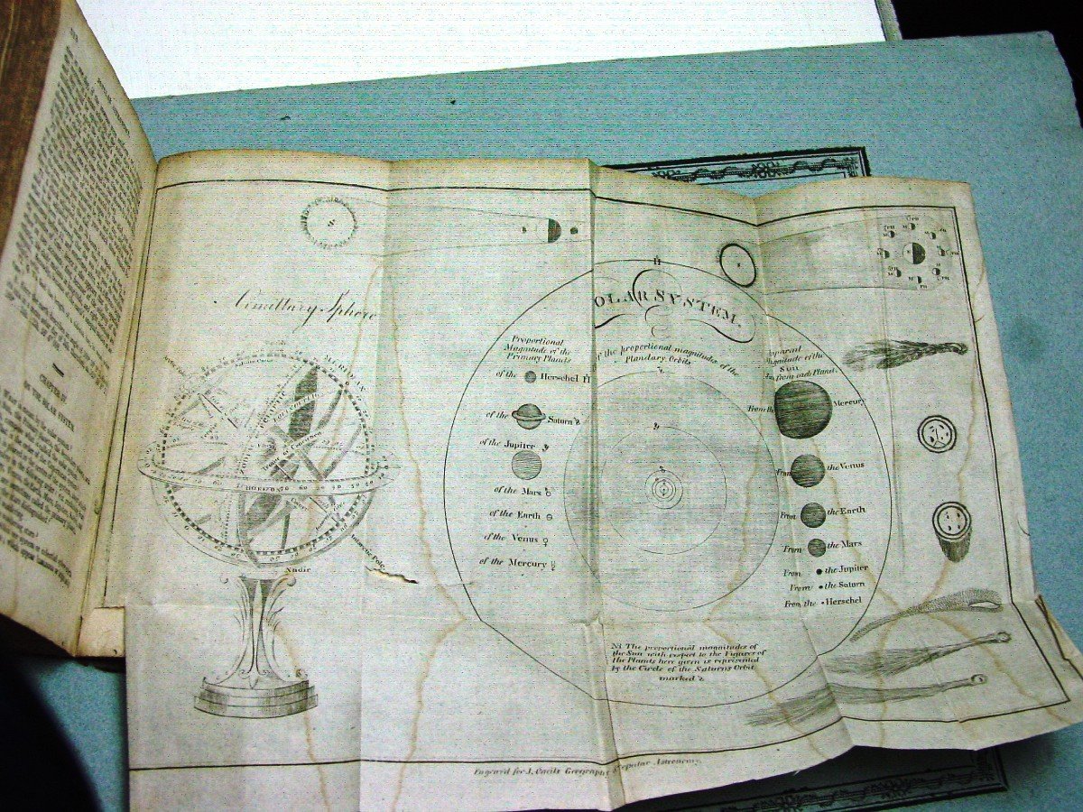 (sic) A New And Easy System Of Géography And Popular Astronomy By John O'neill 1816 Baltimore 