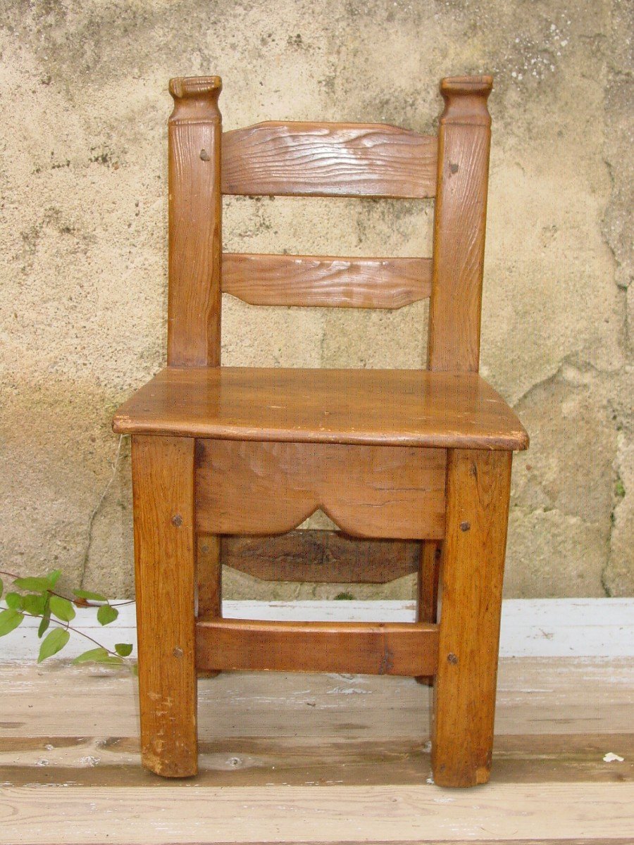 Queyras Chair In Cembro Pine-photo-2