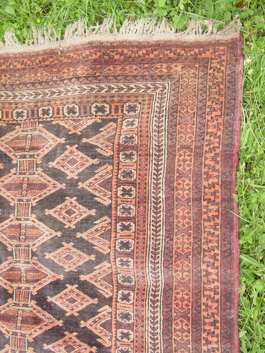 Ancient Persian Carpet (120 X 90 Cm.)-photo-1