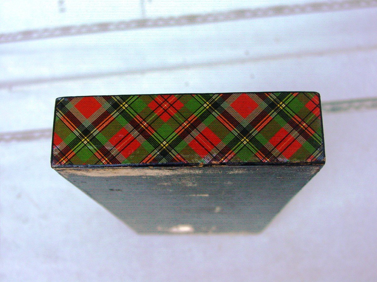 Clan Prince Charlie : Nécessaire à Crayons à Décor  Tartan d'époque Victorienne Tartan Ware-photo-2