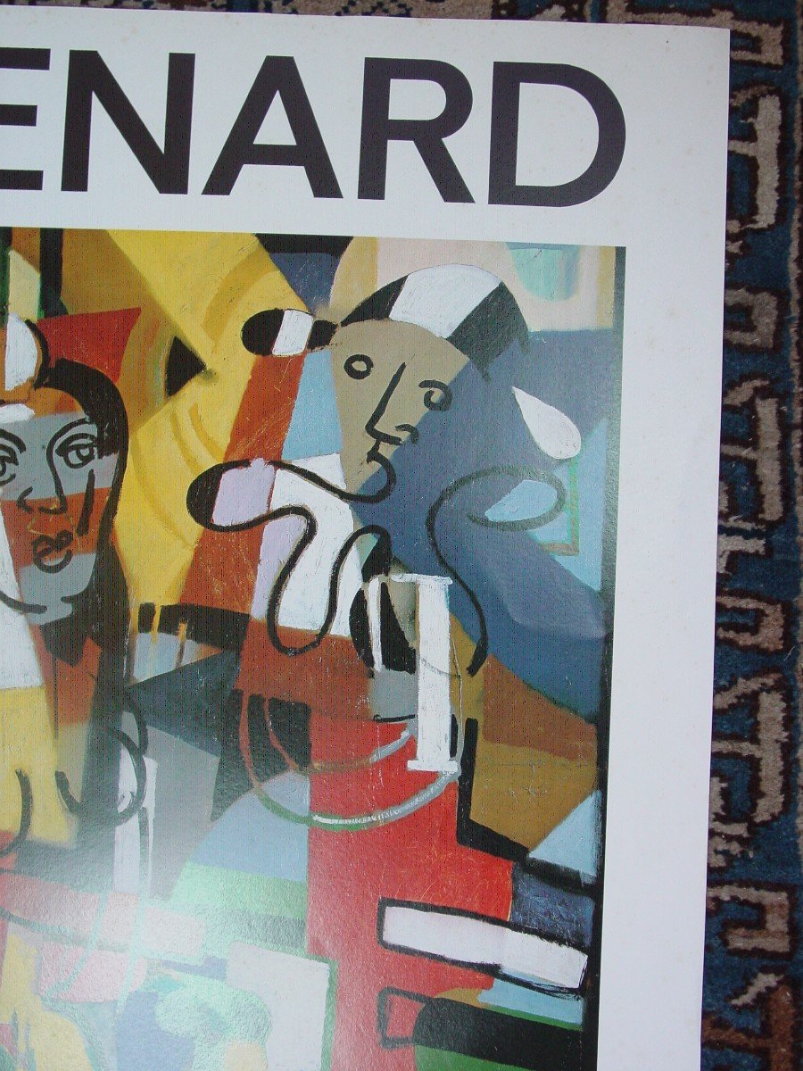 Poster C. Venard Galerie Vercel 1981 Offset Print-photo-4