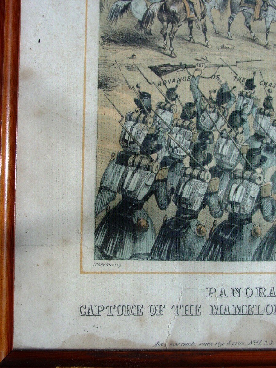 Read And Co View Panoramic Capture Of The Green Mamelon 7th June 1855 Crimean War Map-photo-5