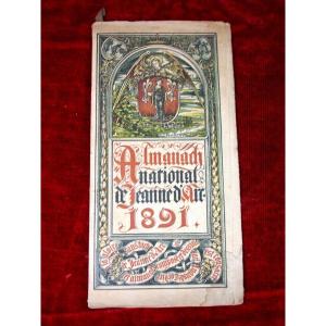 Almanach Nationnal De Jeanne d'Arc 1891