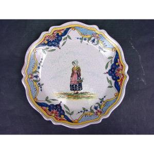 Malicorne Plate: Béatrix Pouplard