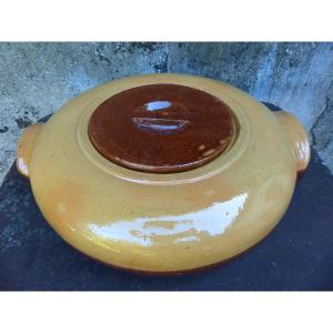 Daubière Grès émaillé Ancienne Sud Ouest ?