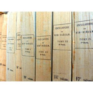 Encyclopédie du 19ème siècle 1872 ......(130 cm. de reliure brochée )
