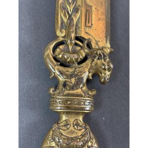 Constant Sevin & F. Barbadienne coupe papier 1873