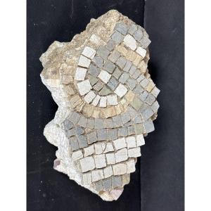 Fragment de Mosaïque Romaine Antique 