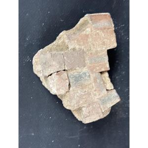 Fragment Mosaïque Romaine Antique 