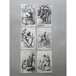 Salvatore Rosa ( 1615-1673) Figurine Series