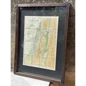 Map Of Palestine, 1941, Published By Azriel Press, Jerusalem