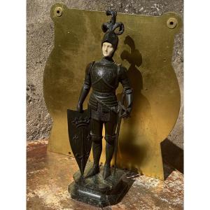 Joan Of Arc In Bronze And Armor