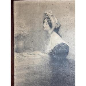 Charles Léandre (1862-1934) lithographie