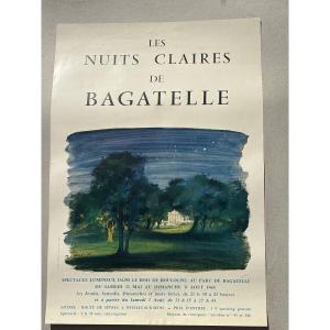 The Clear Nights Of Bagatelle: Rare 1969 Poster From The Bois De Boulogne