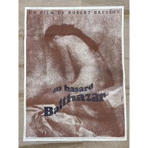 Affiche Originale : Robert Bresson : Au Hasard Balthazar 1966 Ferracci