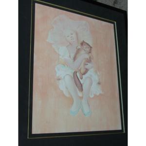 Leonor Fini Lithograph