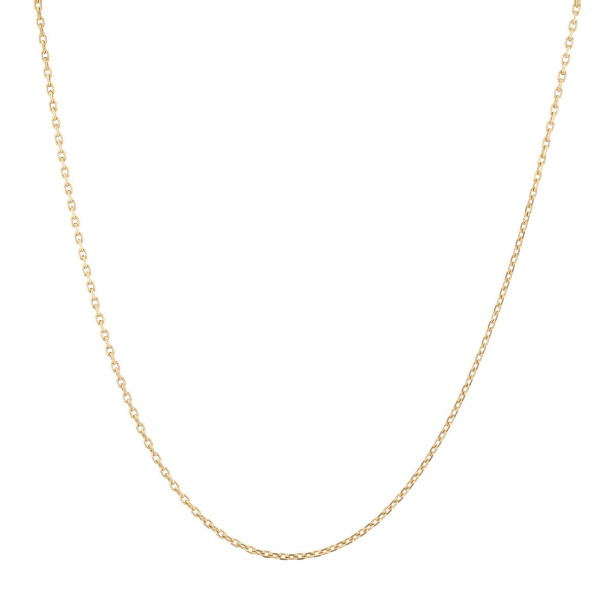 Chaine Or Jaune Maille Forçat