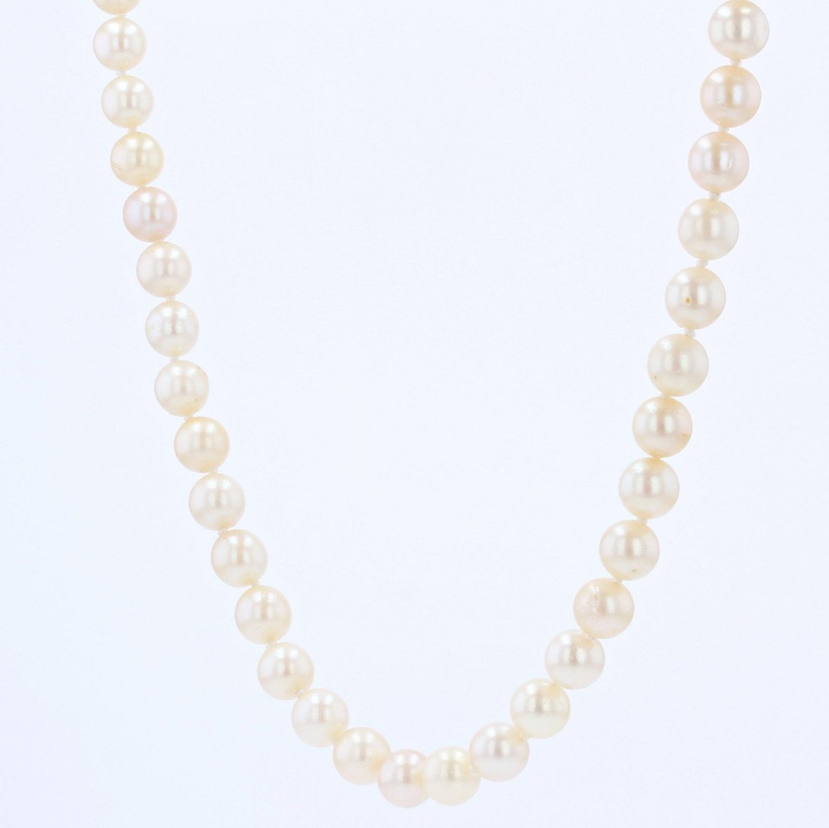 Collier De Perles De Culture Choker-photo-2