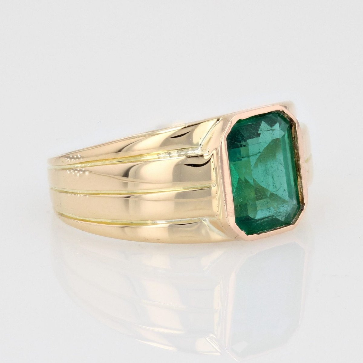 Ancient Emerald Ring Bangle-photo-3
