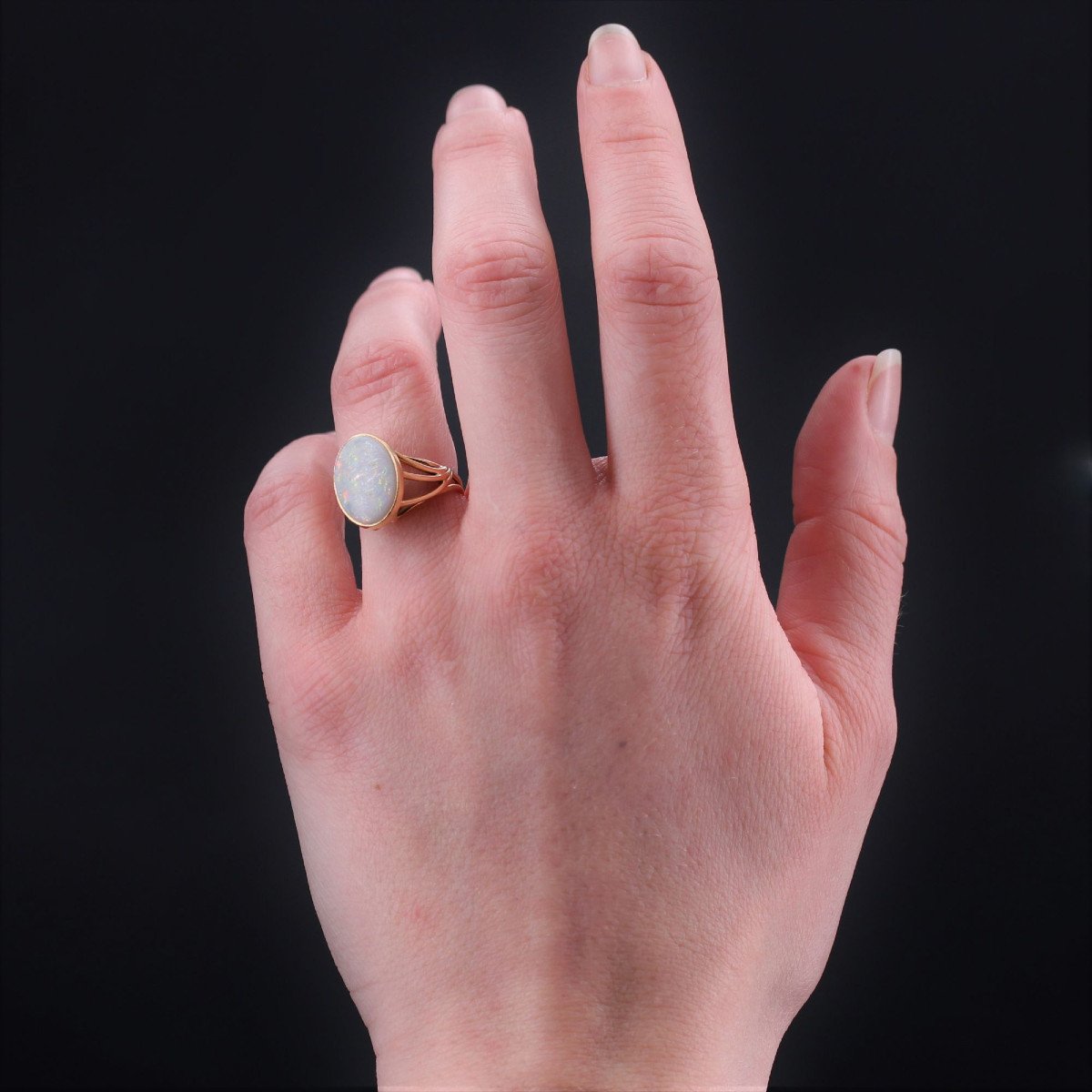 Old Opal And Gold Ring-photo-4