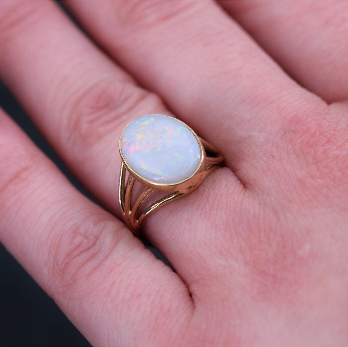 Old Opal And Gold Ring-photo-4
