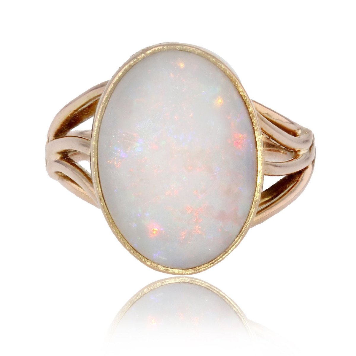 Old Opal And Gold Ring