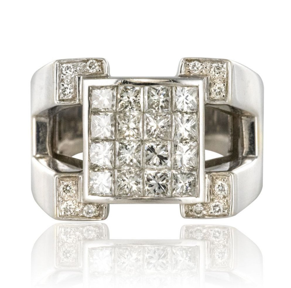 Diamond Signet Ring