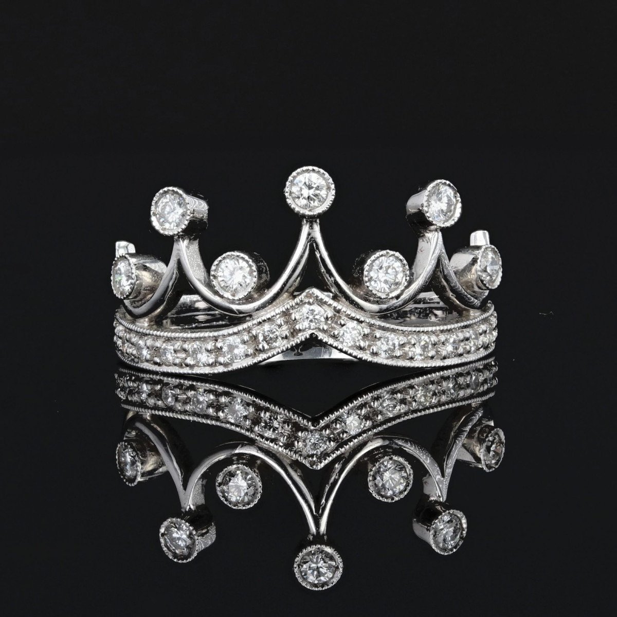 Crown Diamond Ring-photo-3