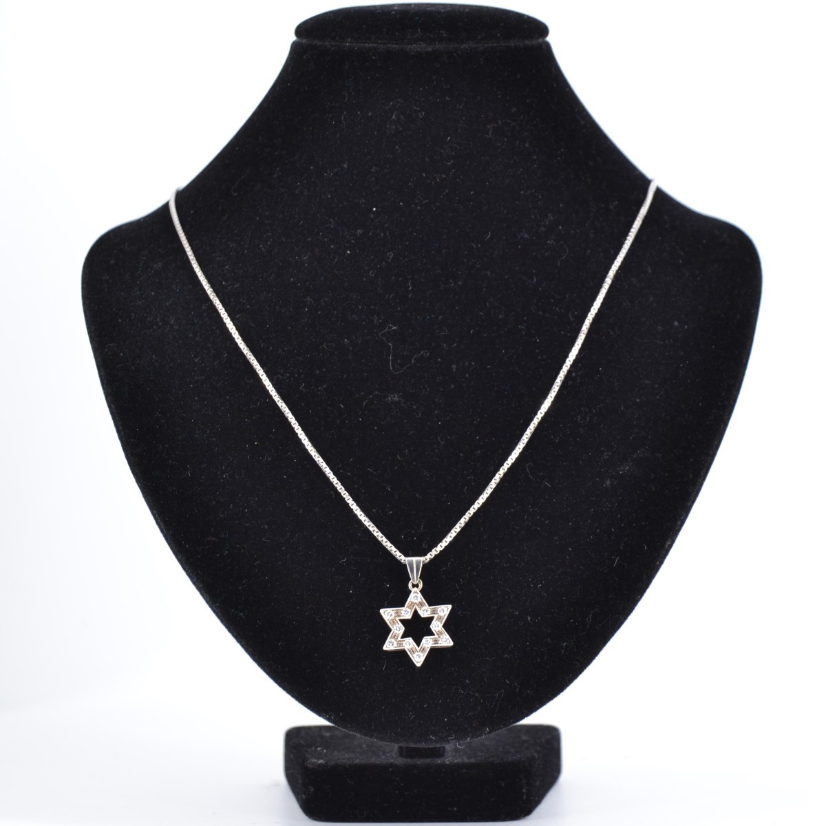 Diamond Star Pendant Old And His String-photo-3