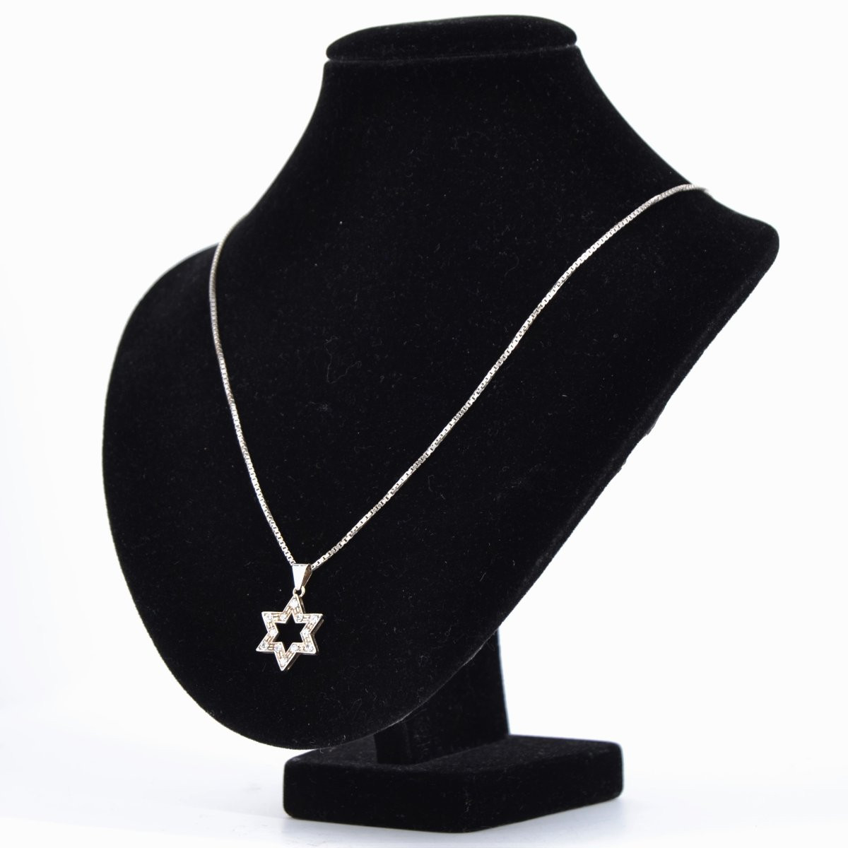 Diamond Star Pendant Old And His String-photo-3