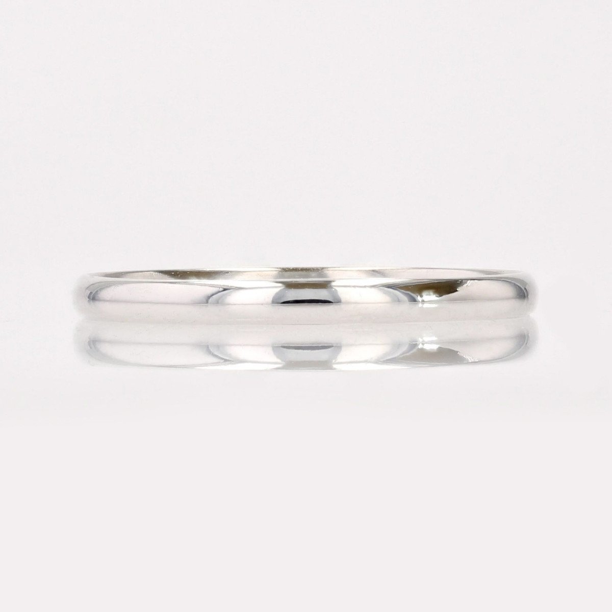 Second-hand Wedding Band White Gold-photo-2