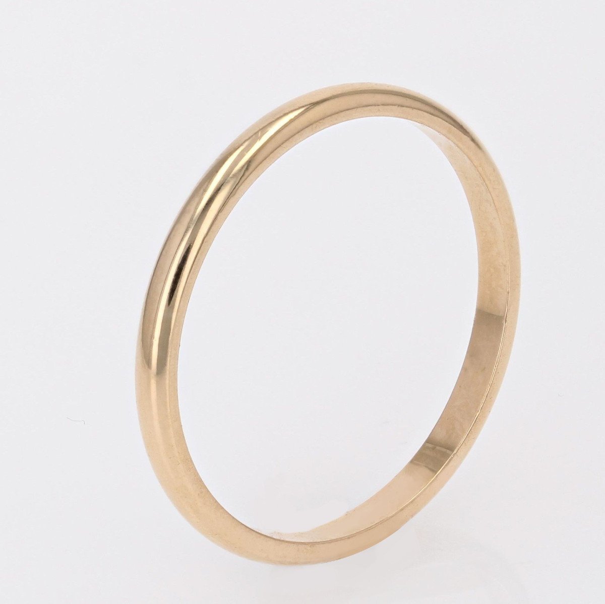 Yellow Gold Wedding Ring-photo-3