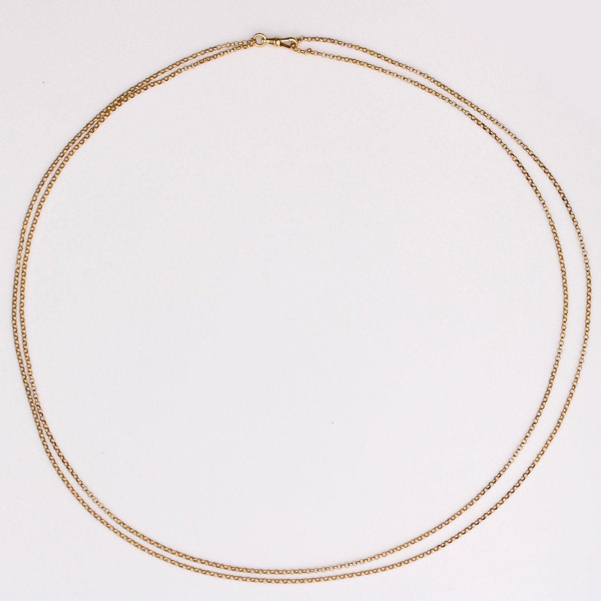 Old Jaseron Chain Necklace-photo-3