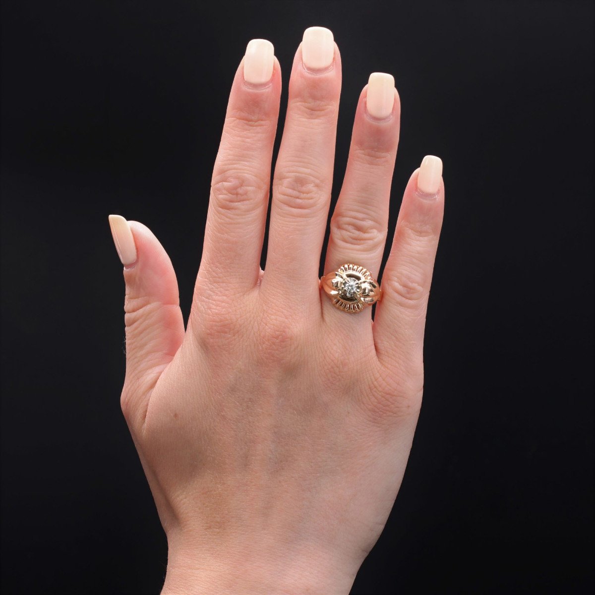 Retro Diamond Ring-photo-2