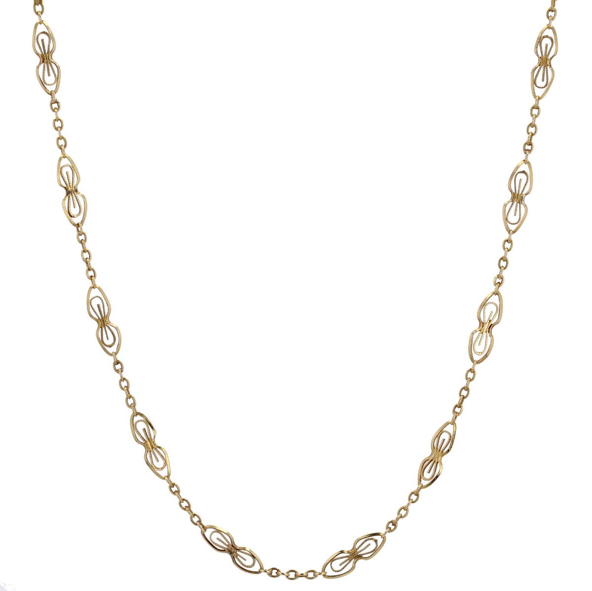 Old Openwork Gold Chain